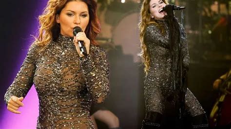 shania twain sheer bodysuit|Shania Twain stuns in sultry sheer bodysuit in。